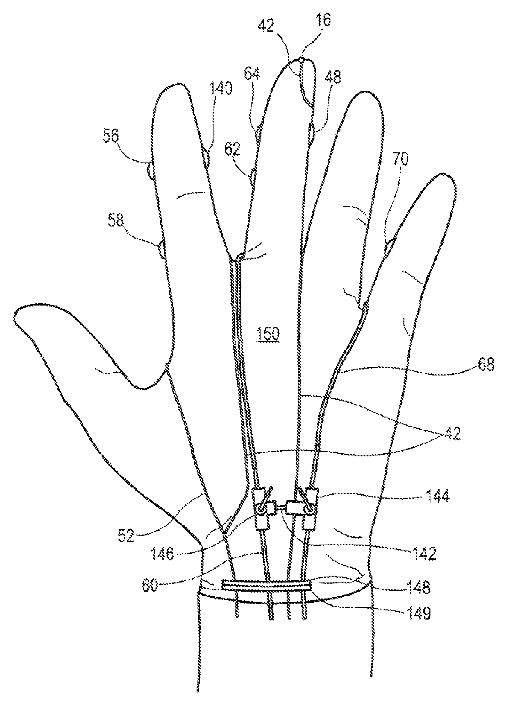 Surgical glove systems and method of using the same