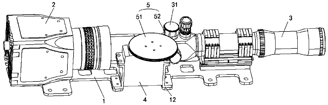 Sighting system and unmanned aerial vehicle