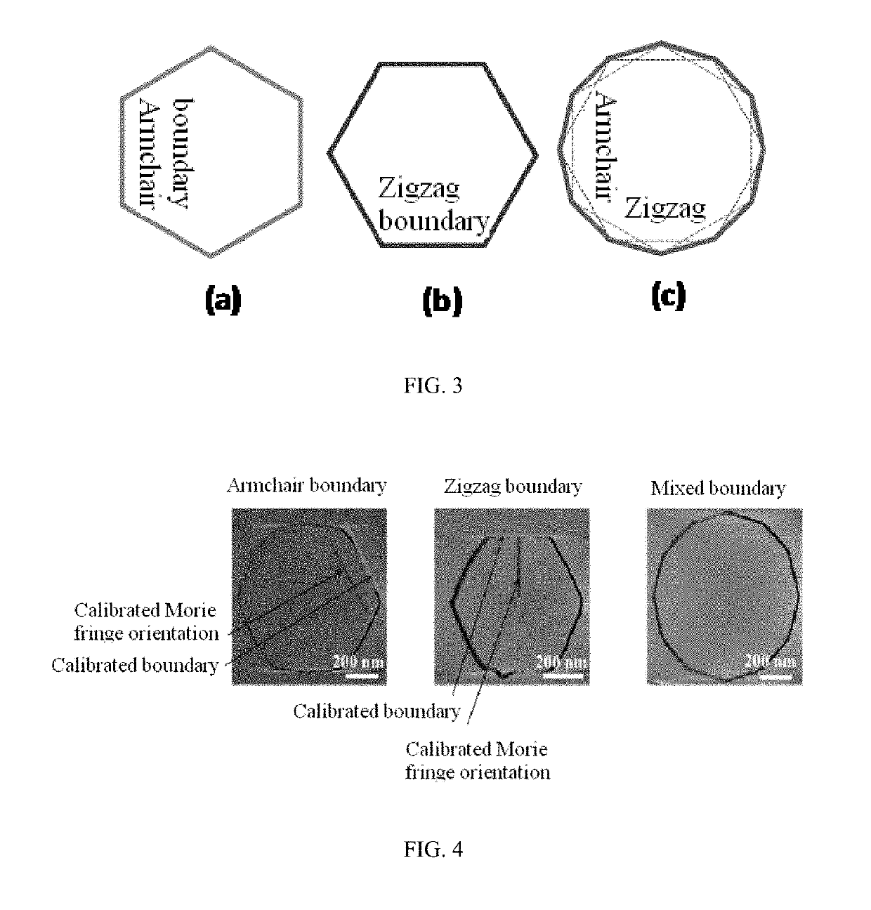 Method for adjusting and controlling boundary of graphene