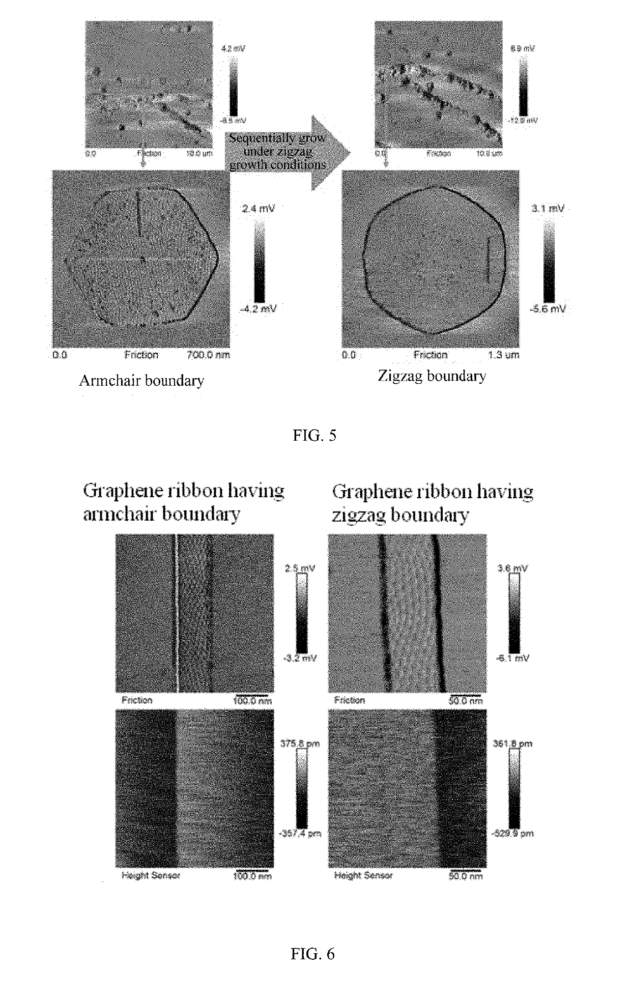 Method for adjusting and controlling boundary of graphene