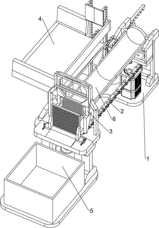 Device for conveniently cutting radish to small strips