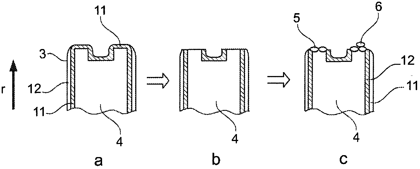 Abrasive single-crystal turbine blade