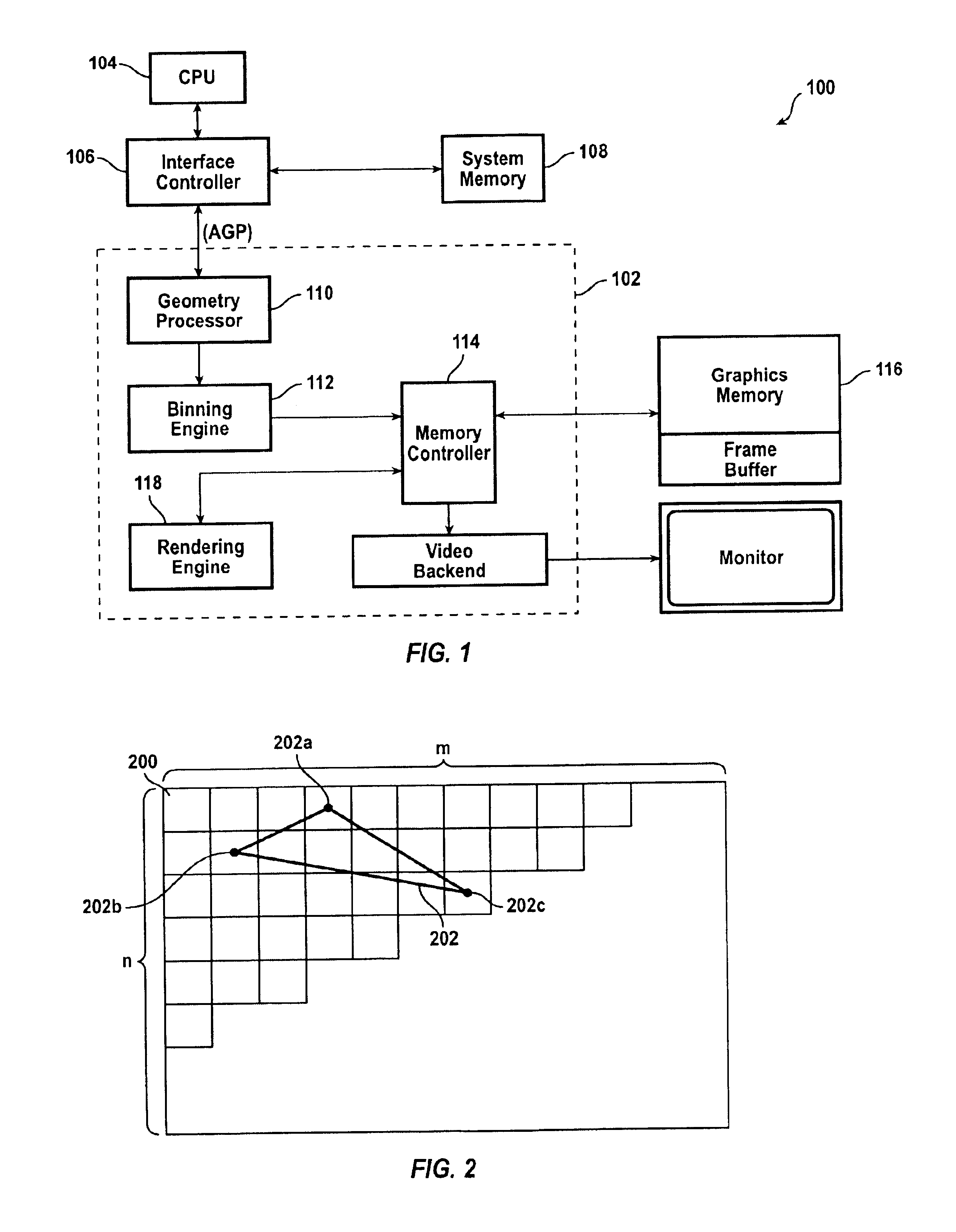 Demand-based memory system for graphics applications