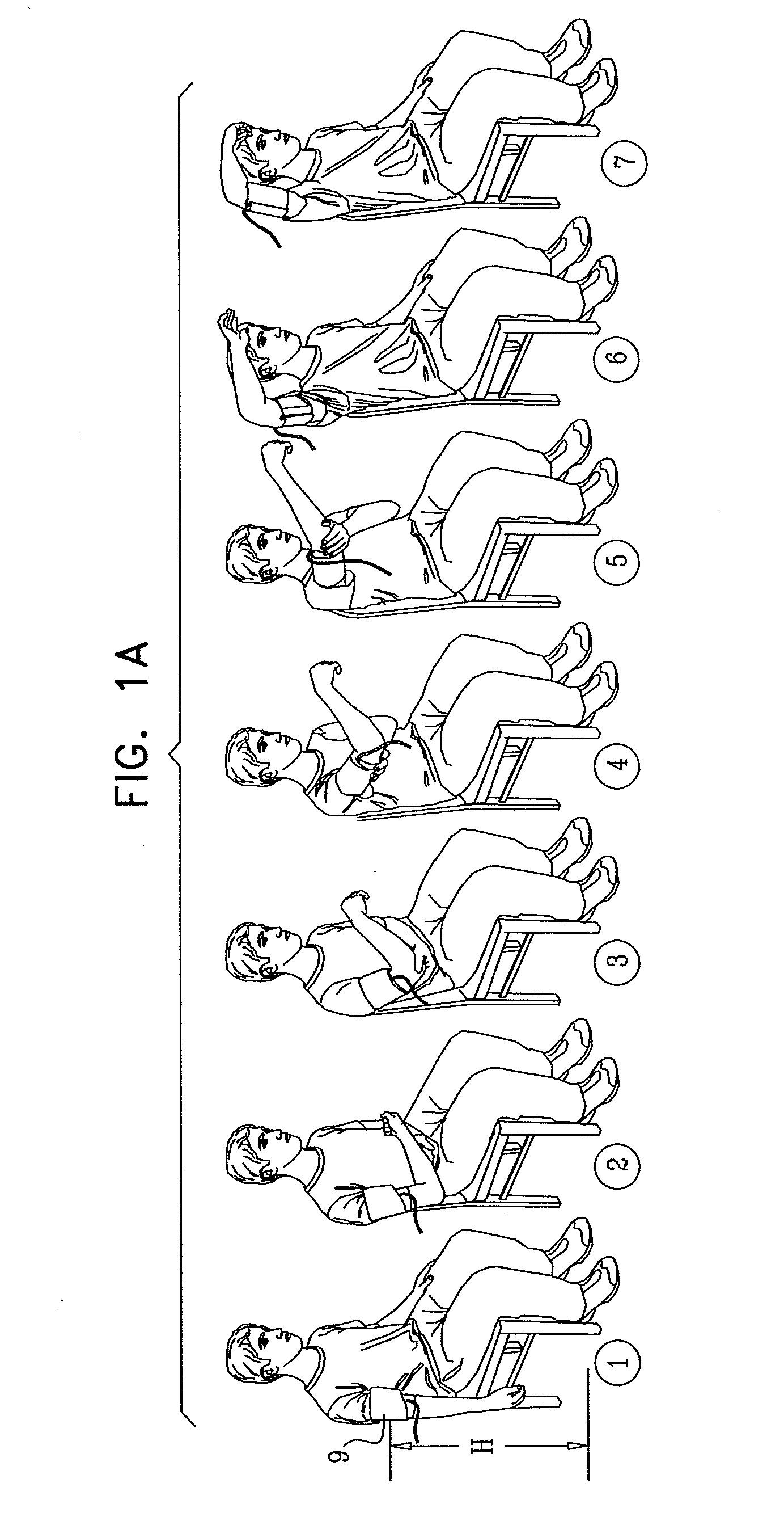 Determination of physiological parameters using repeated blood pressure measurements