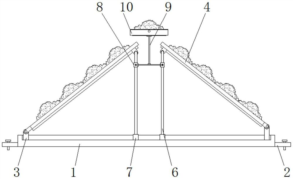 Building structure for building roof greening