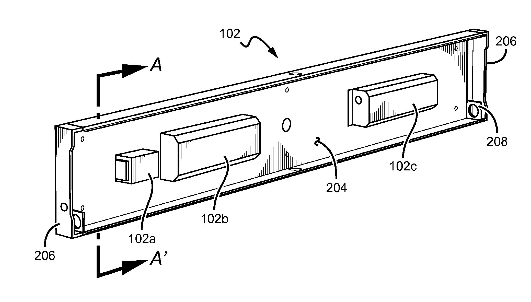 Surface ambient wrap light fixture