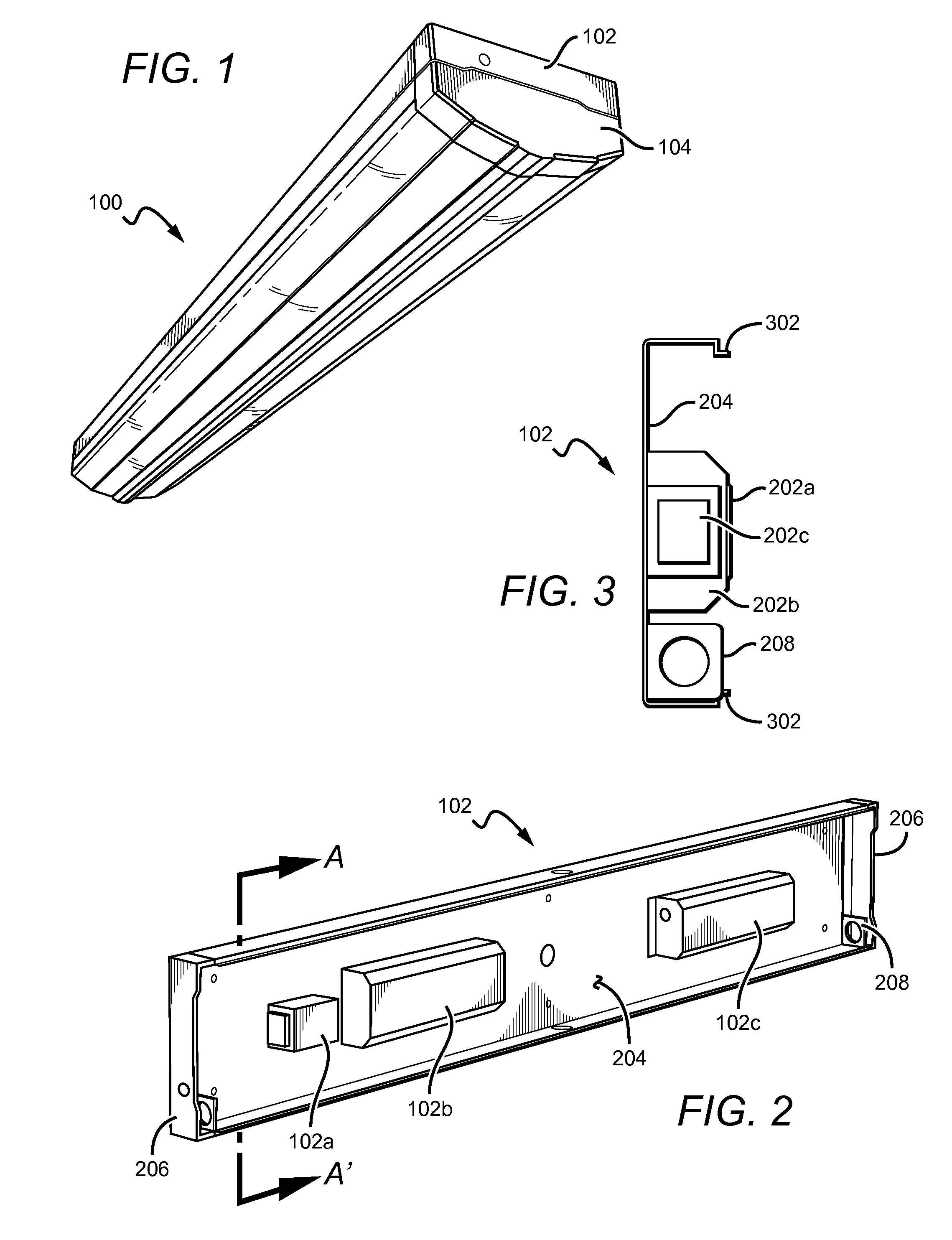 Surface ambient wrap light fixture