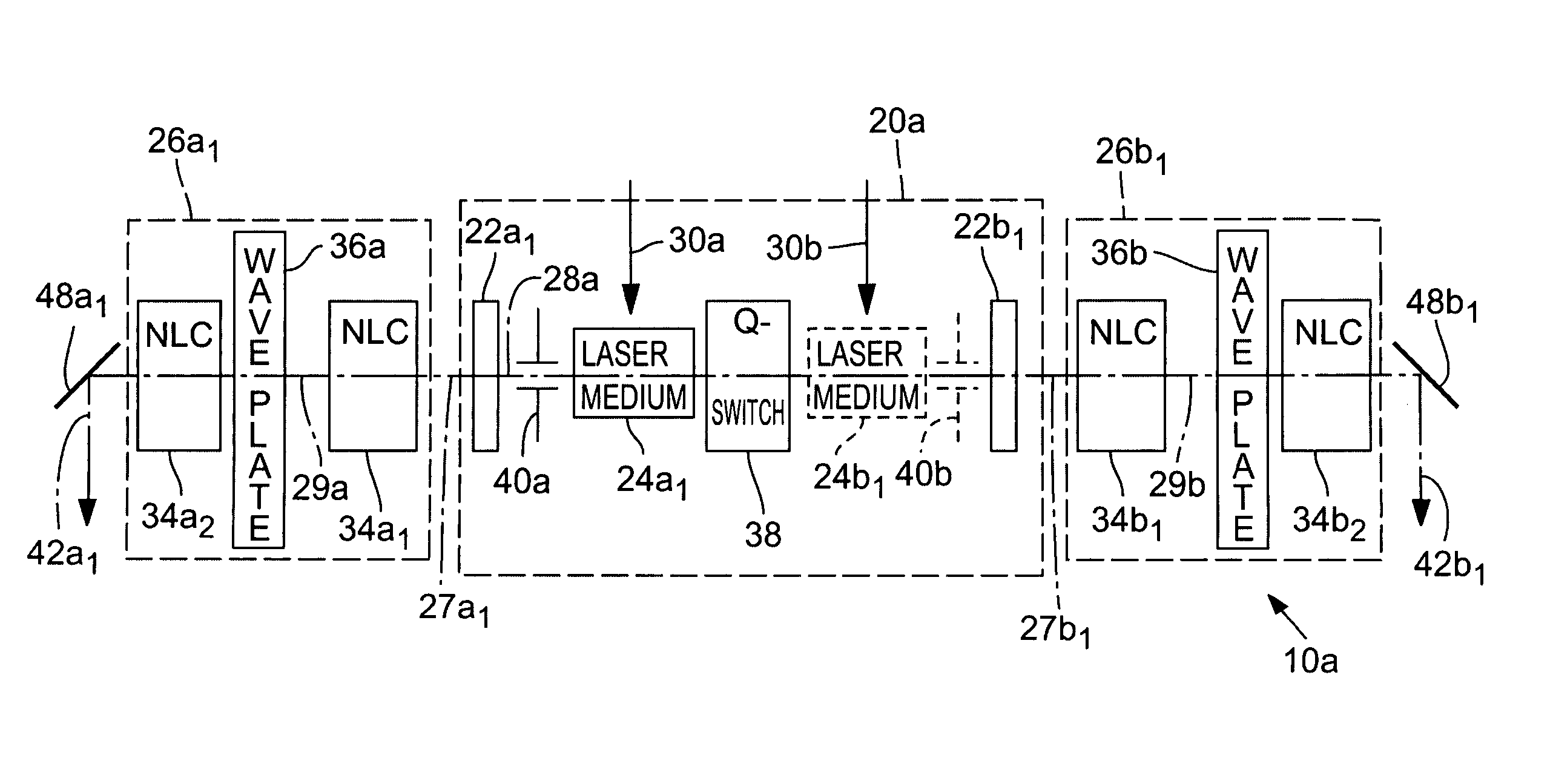 Multi-output harmonic laser and methods employing same