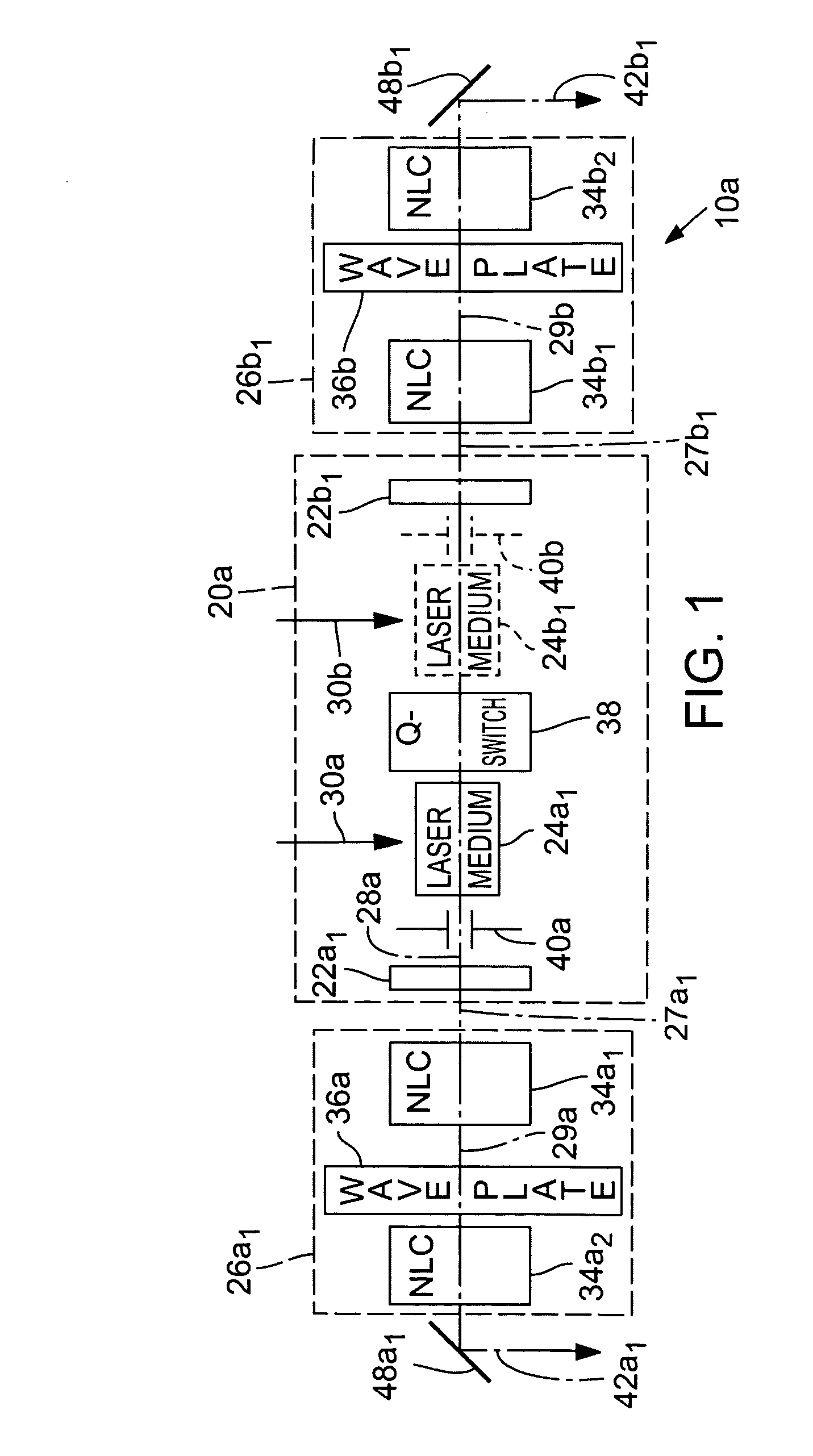 Multi-output harmonic laser and methods employing same