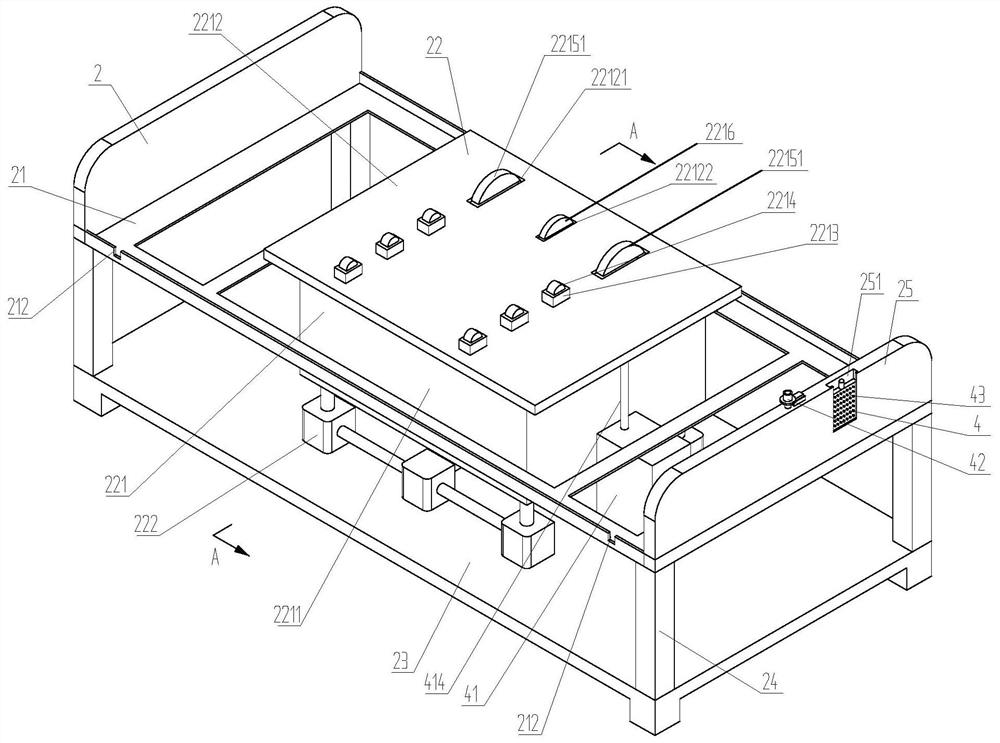 Surgical stretcher capable of freely transferring patient, and matched sickbed