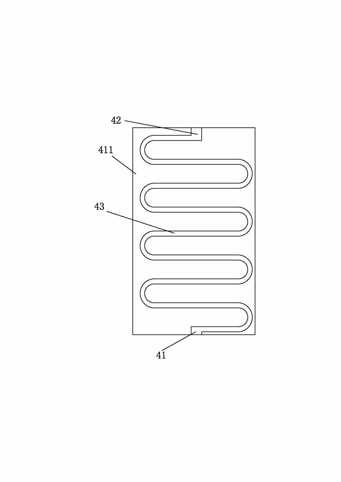 Water boiling device with electrothermal board water boiling cavity