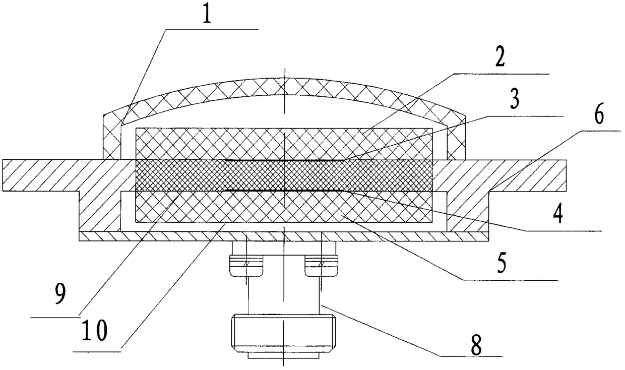 A missile-borne wide-beam high-gain antenna