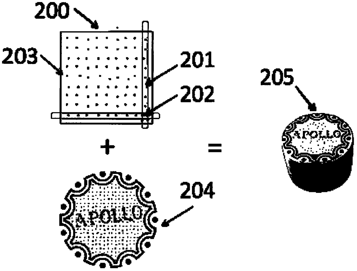 Method for direct ink jet printing of variable information