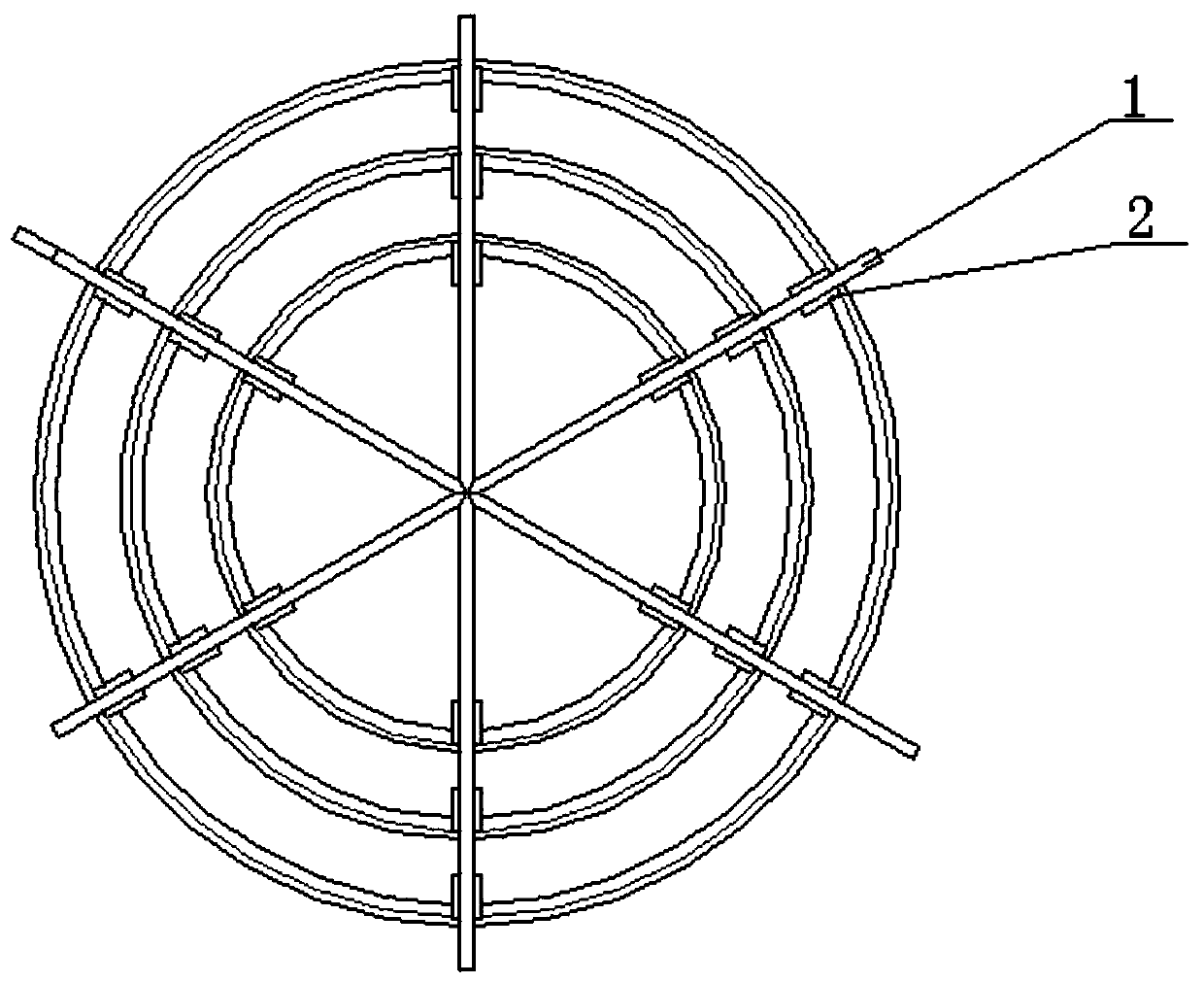 Dry-type air-core reactor with interchangeable splicing structure