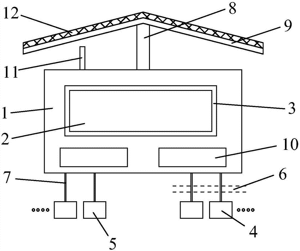 Multiple terminal device for single microcomputer