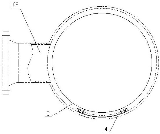 Welding seam shooting tool and process thereof