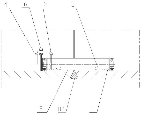 Welding seam shooting tool and process thereof