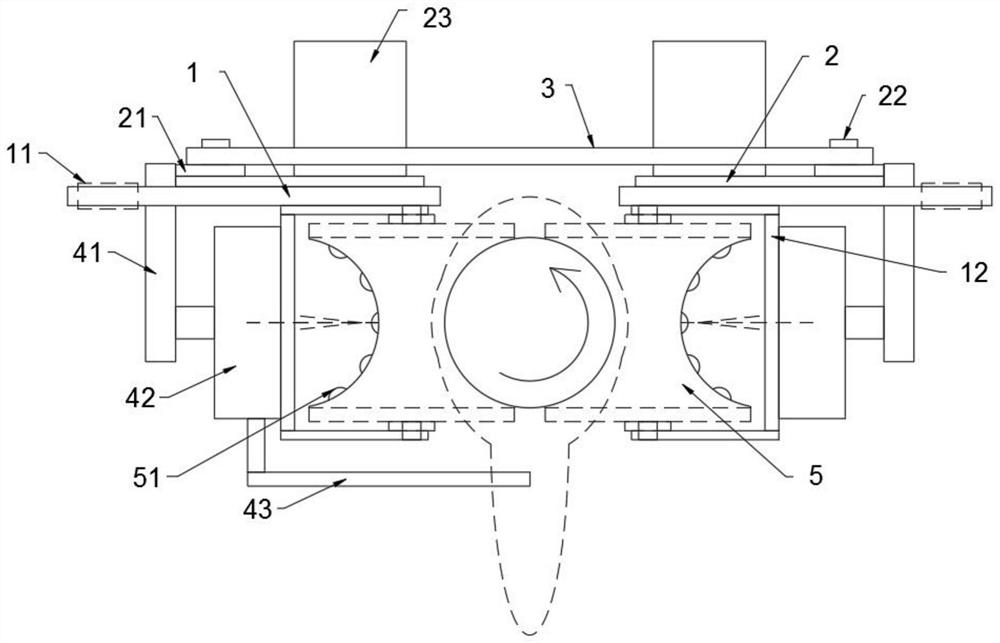 Composite deicing and dewatering cutter for high-voltage transmission line deicing robot