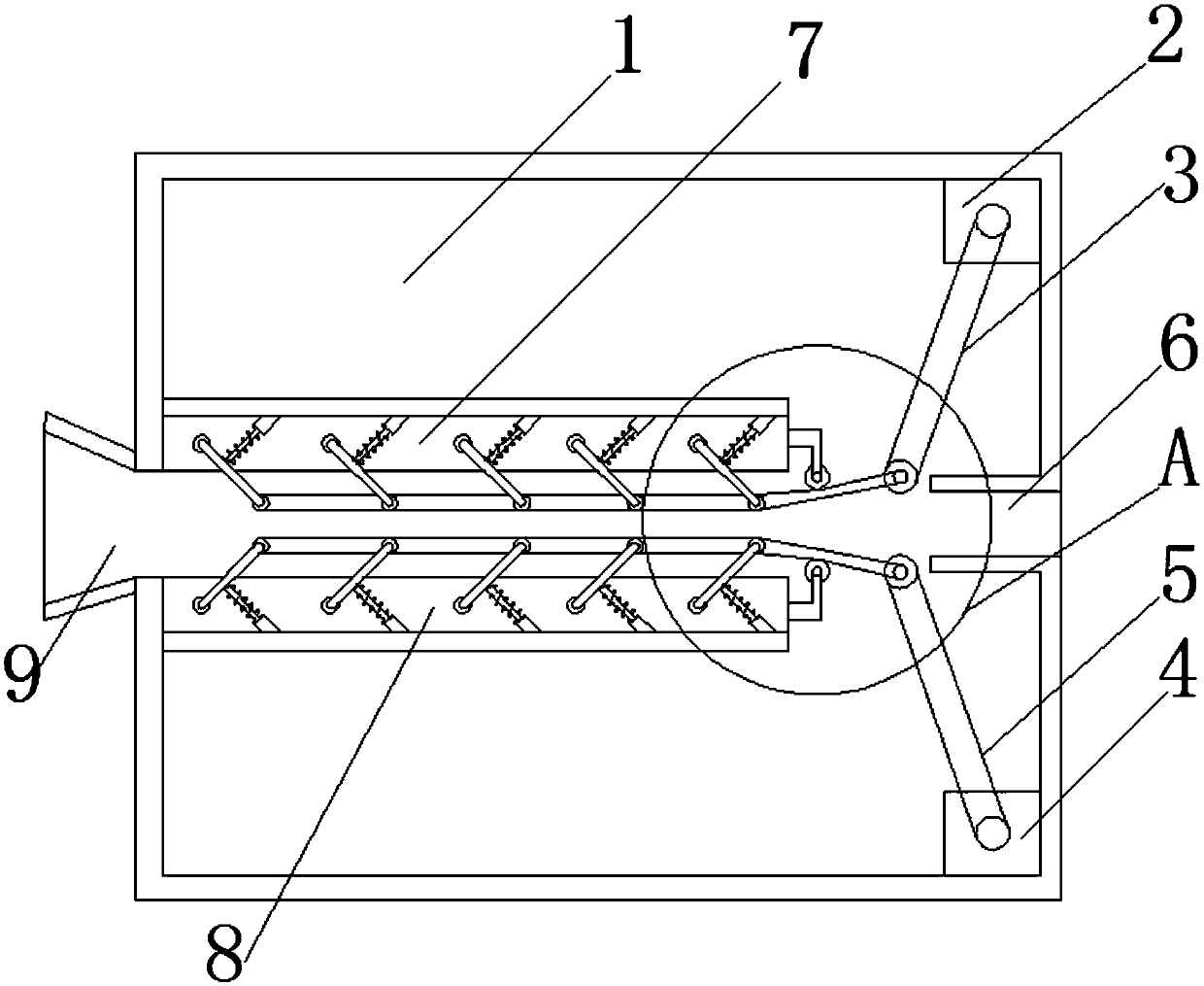 Bamboo board polishing device