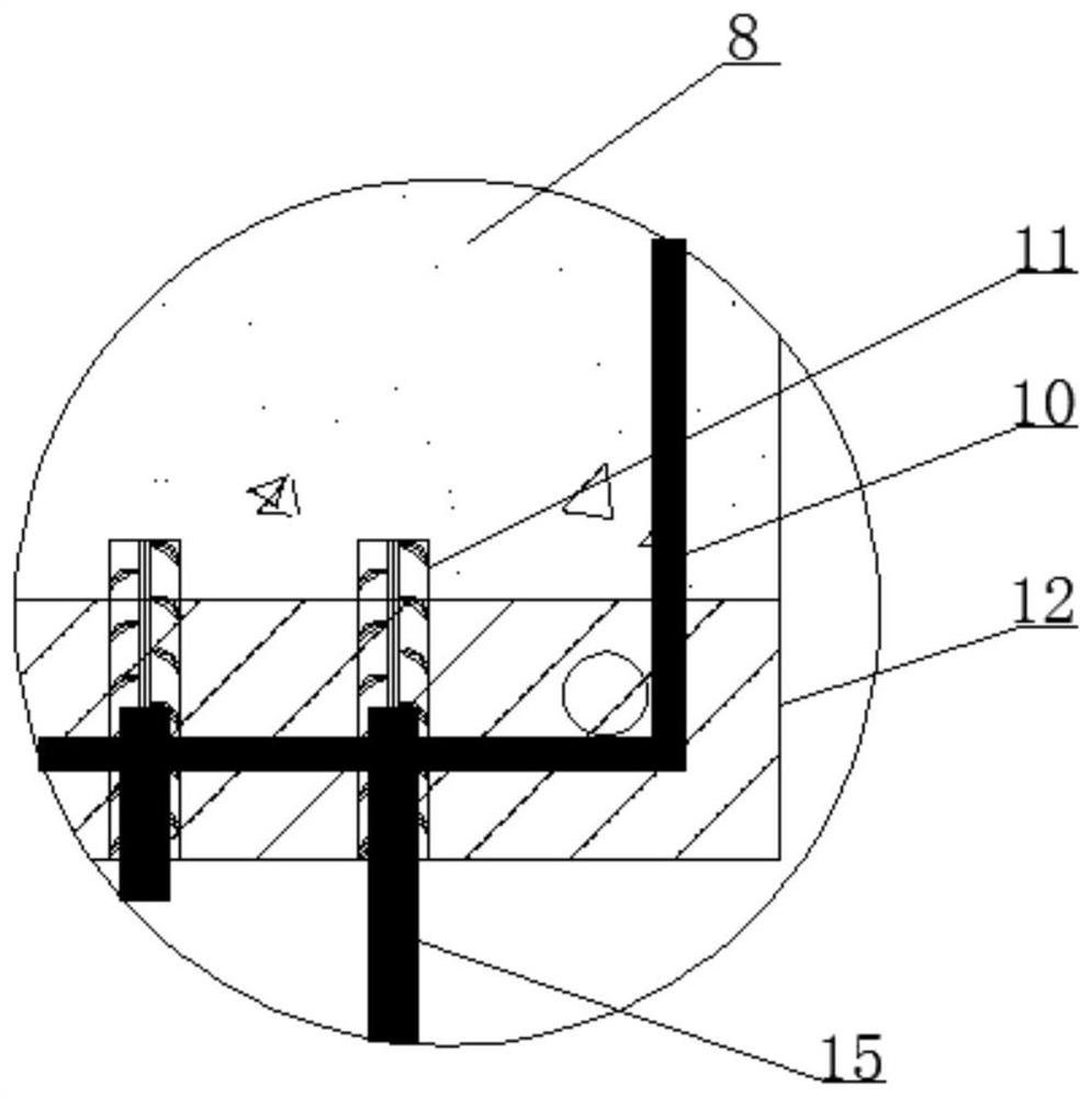 Single-face overlapped Z-shaped prefabricated part joint