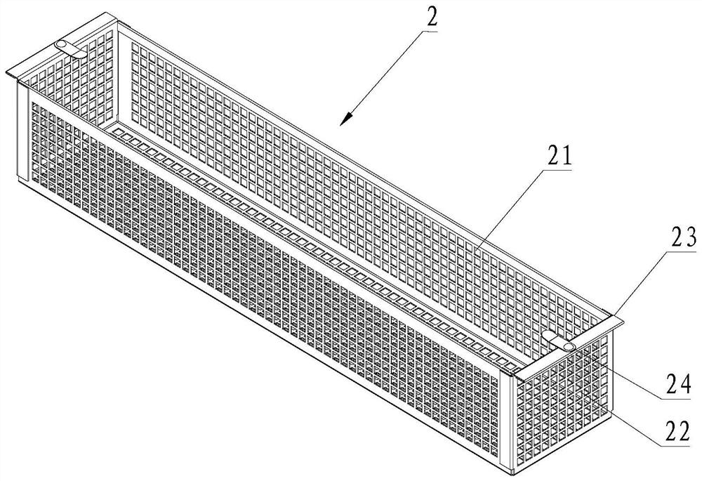 A kind of white feather broiler pedigree hatching hatcher