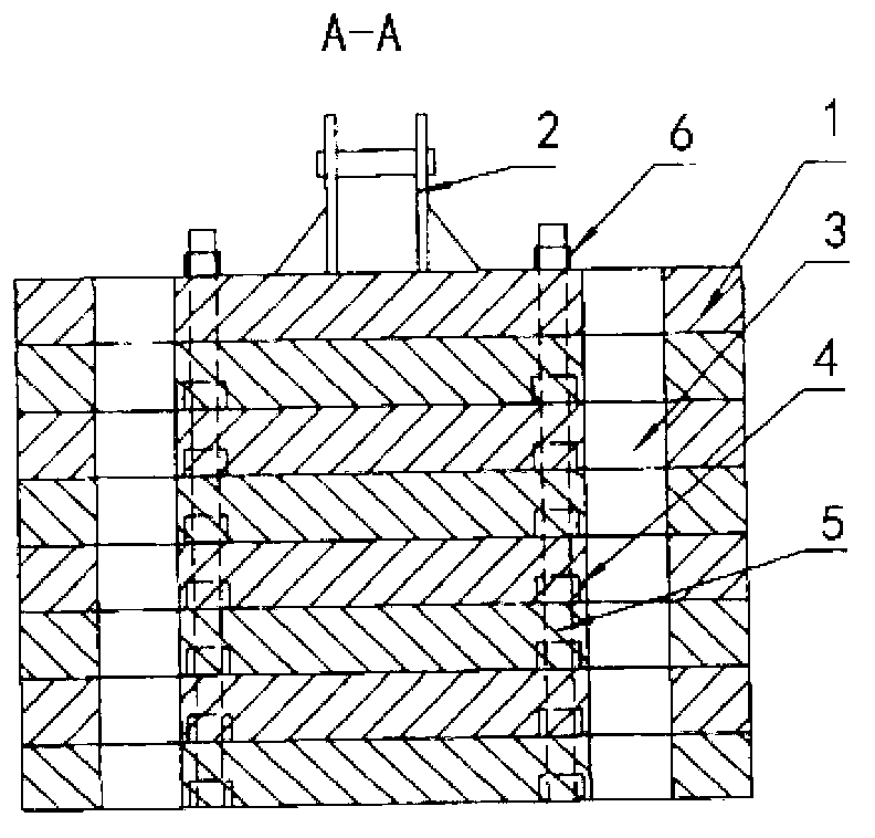 Anti-shear combined rammer