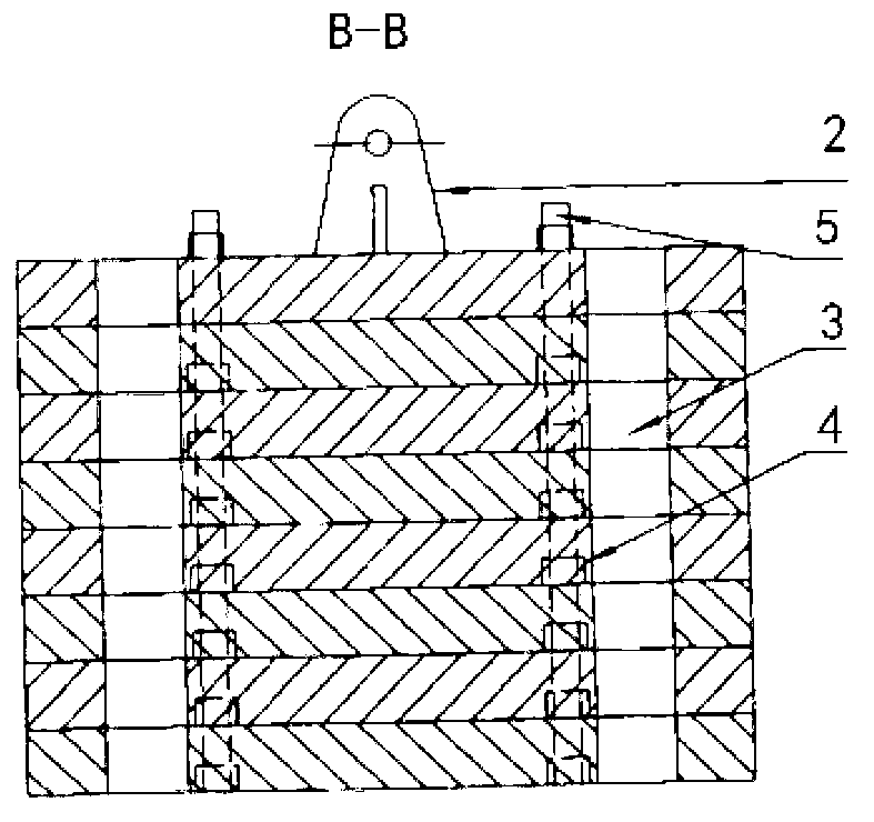 Anti-shear combined rammer