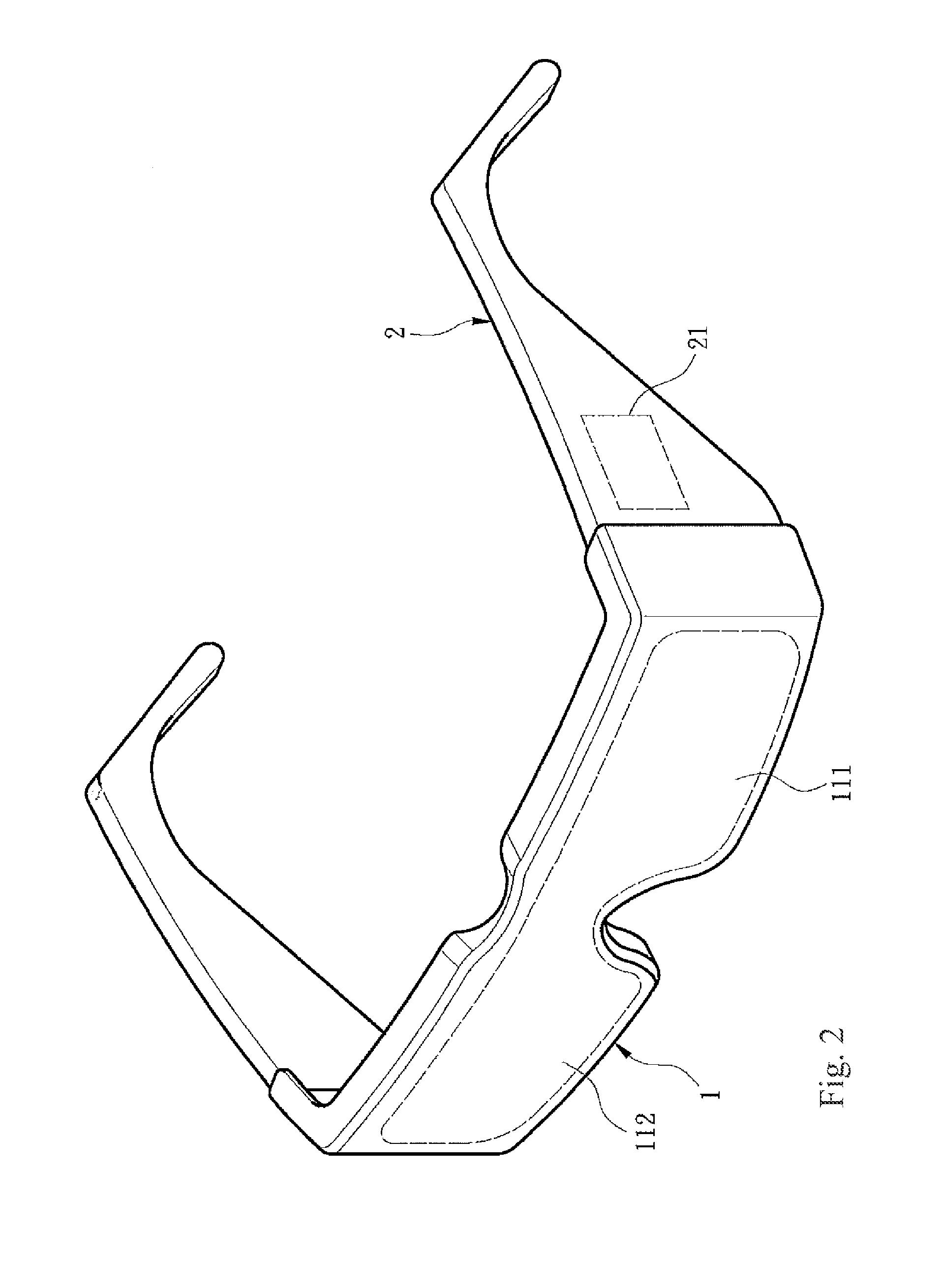 Monolithic Liquid Crystal Shutter Glasses