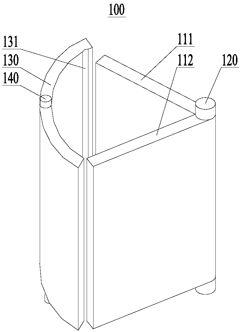 Radiation-proof electric door for hospital radiation room and mounting method of door