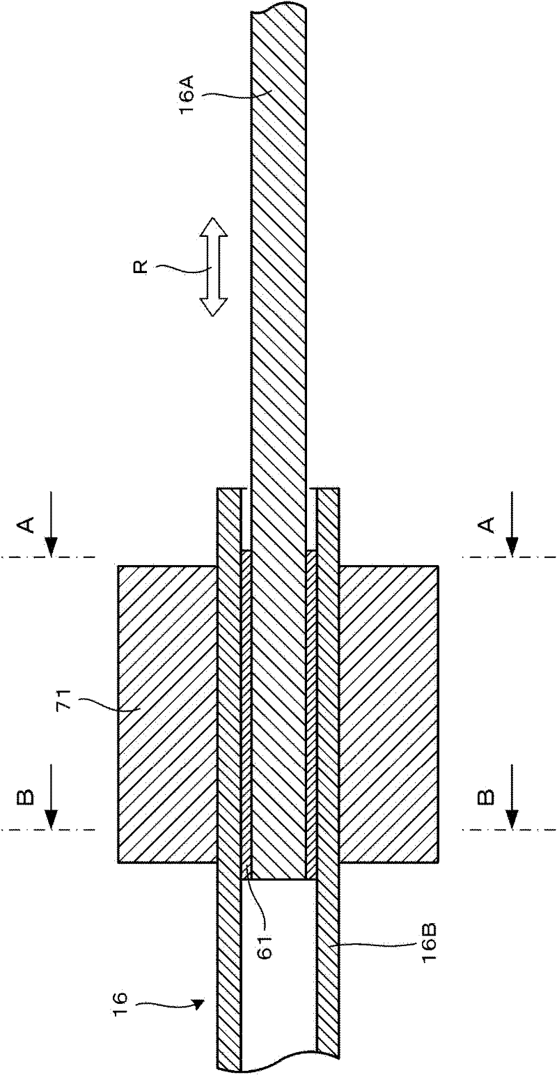 Method for manufacturing telescopic shaft and telescopic shaft manufactured by same