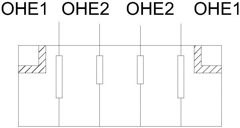 Combined filter employing ceramic resonator grooving and coupling mode