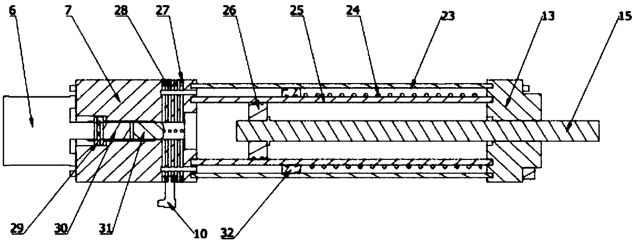 An intelligent feedback variable throttle buffer system and its buffer method