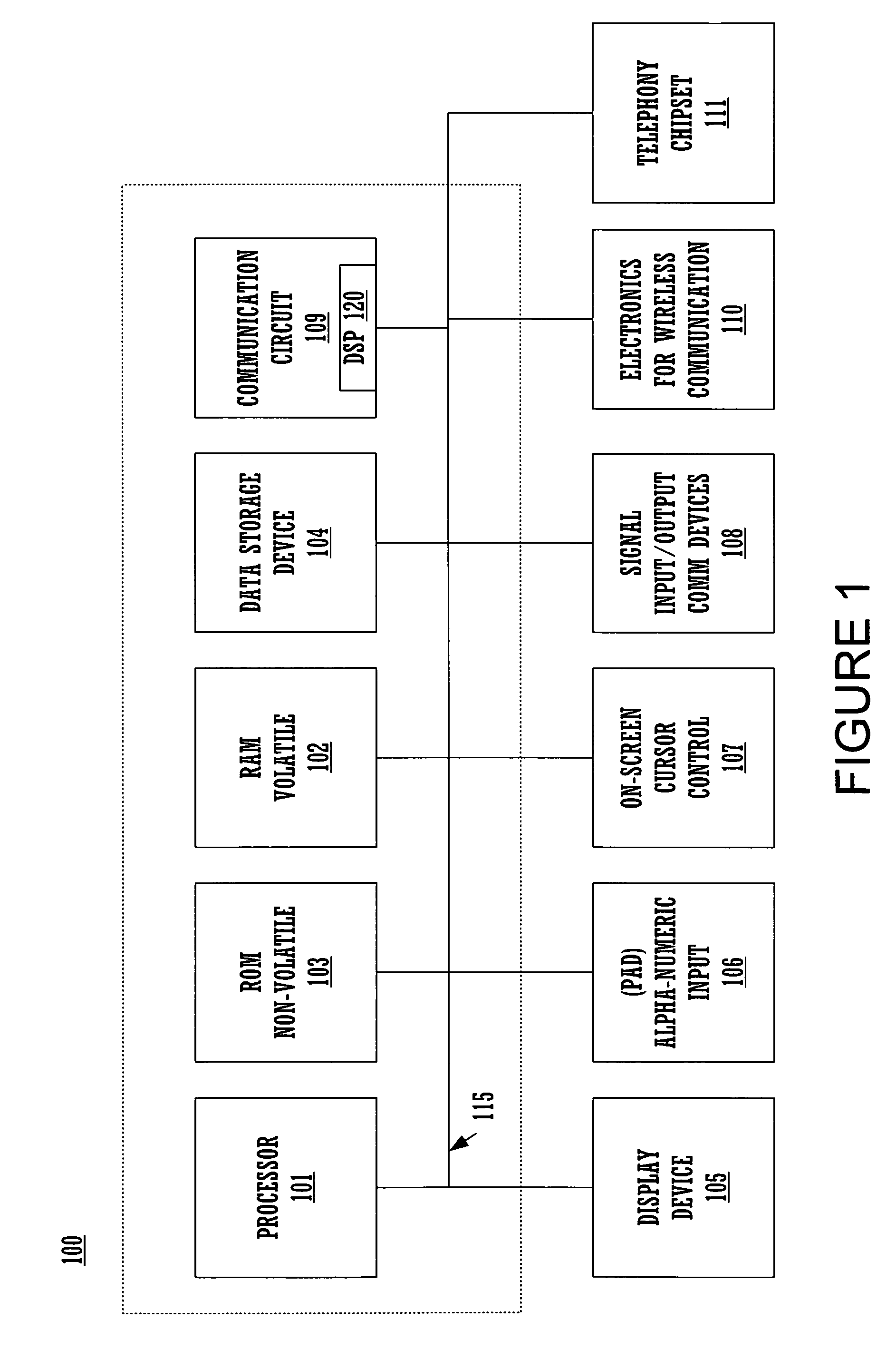 Compact palmtop computer system and wireless telephone with foldable dual-sided display