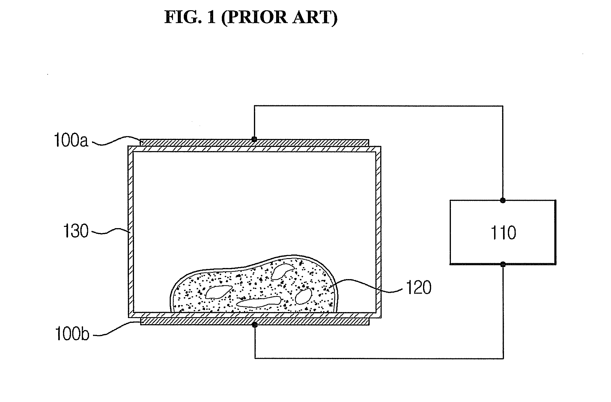 System for maintaining freshness including flexible conducting polymer electrode