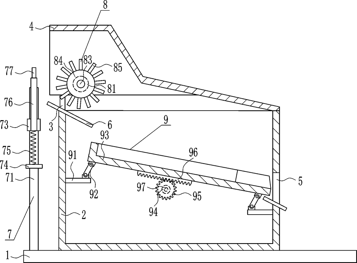 Agricultural peanut knock-off equipment