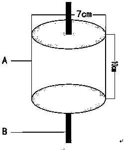 A tea garden environmental protection insect repelling stick and its production method