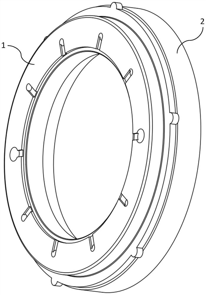 Force amplifier capable of generating axial displacement and axial thrust through rotation