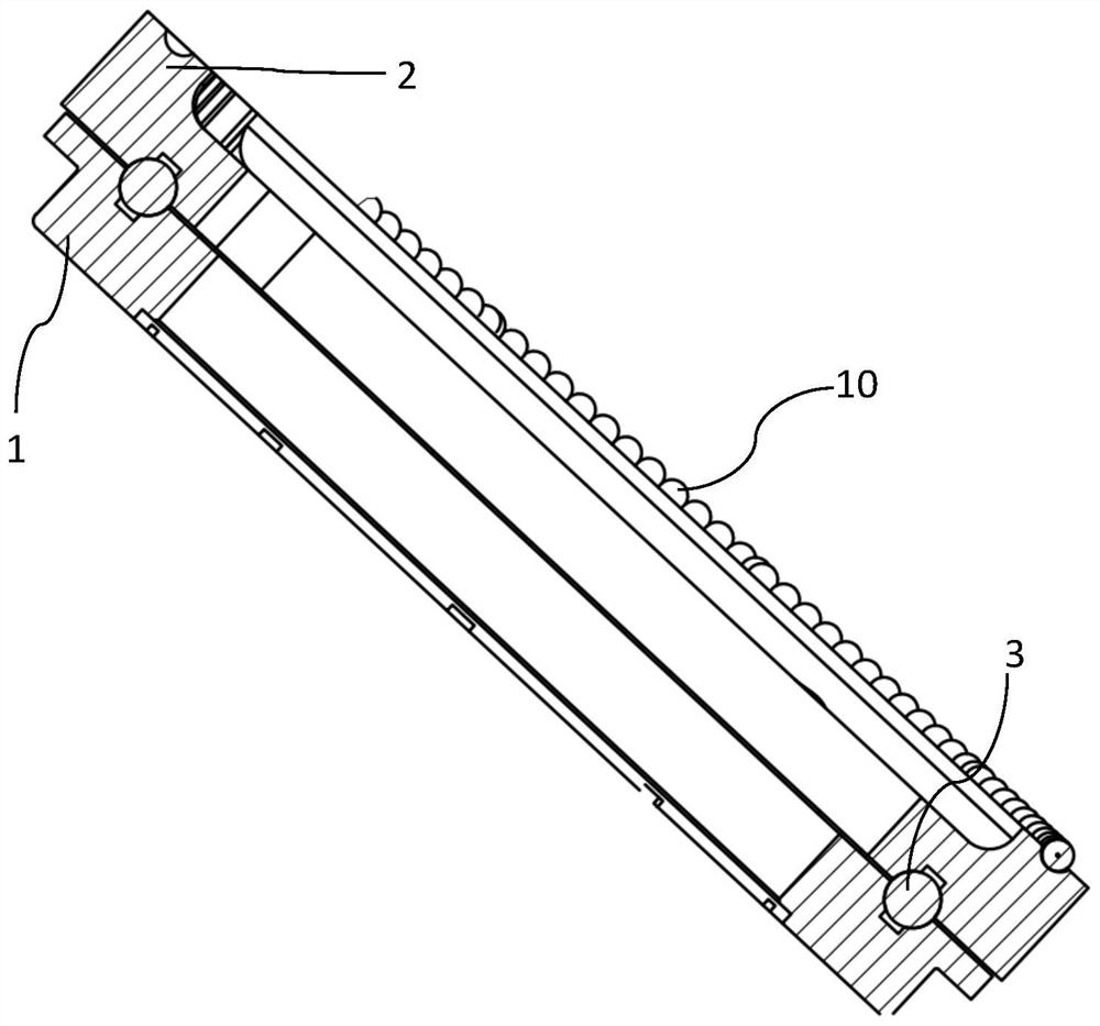 Force amplifier capable of generating axial displacement and axial thrust through rotation