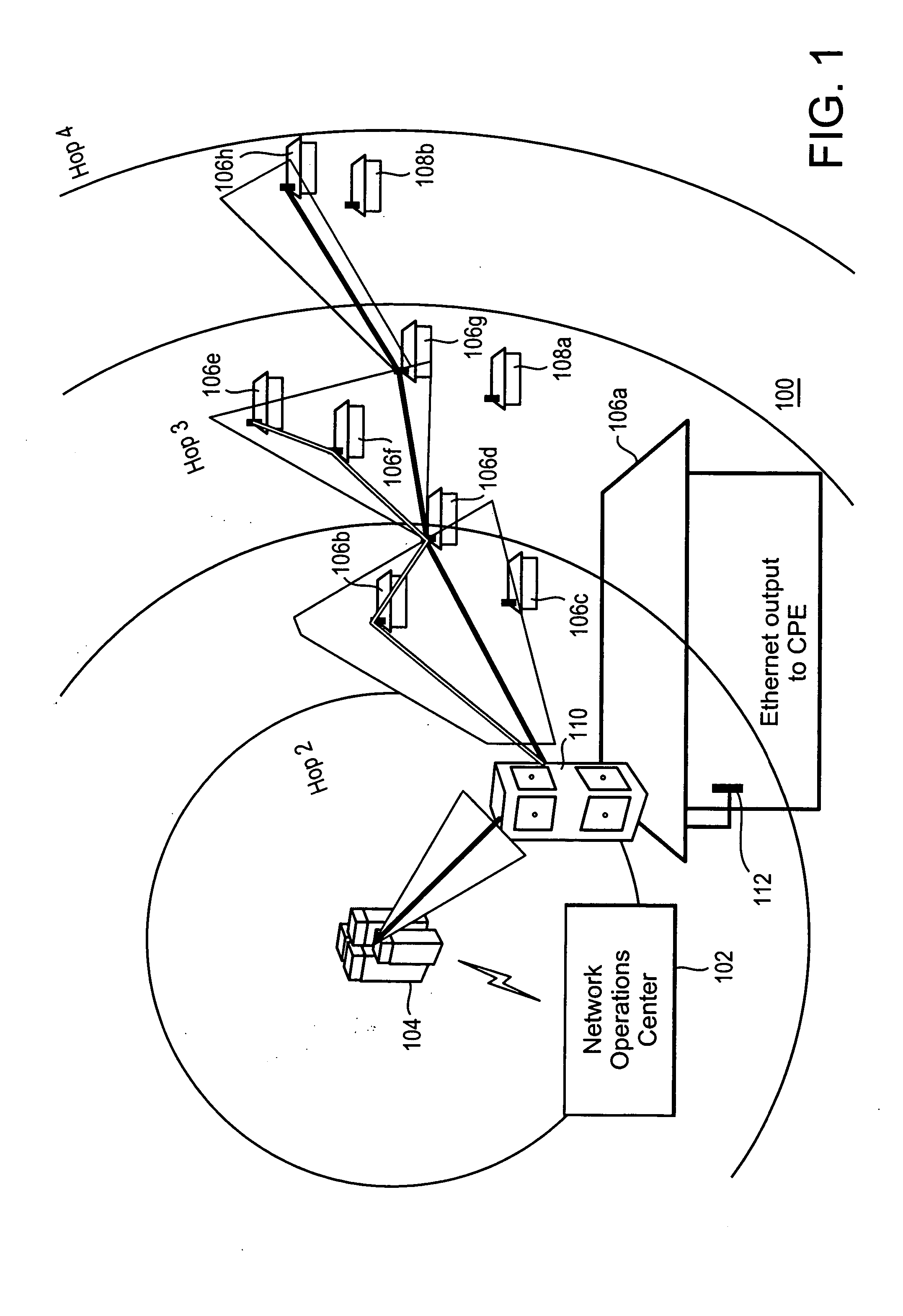 Managed microcell wireless mesh network architecture