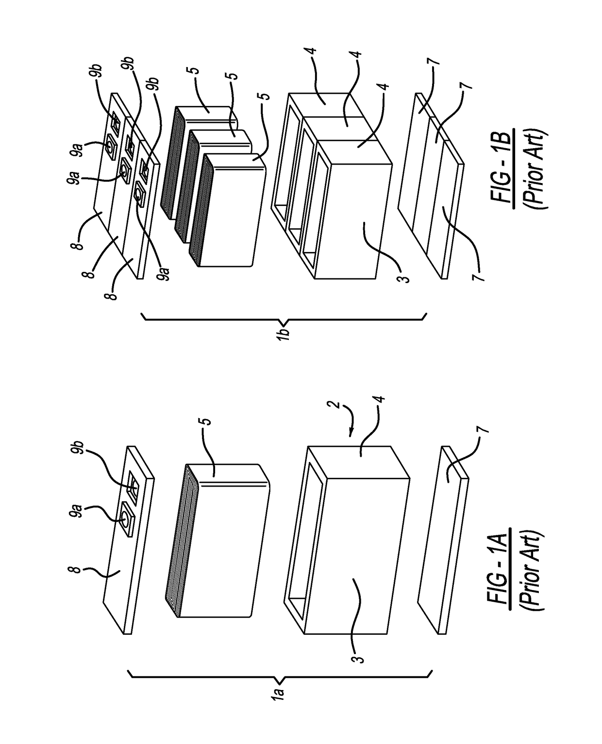 Multiple cell integrated casings