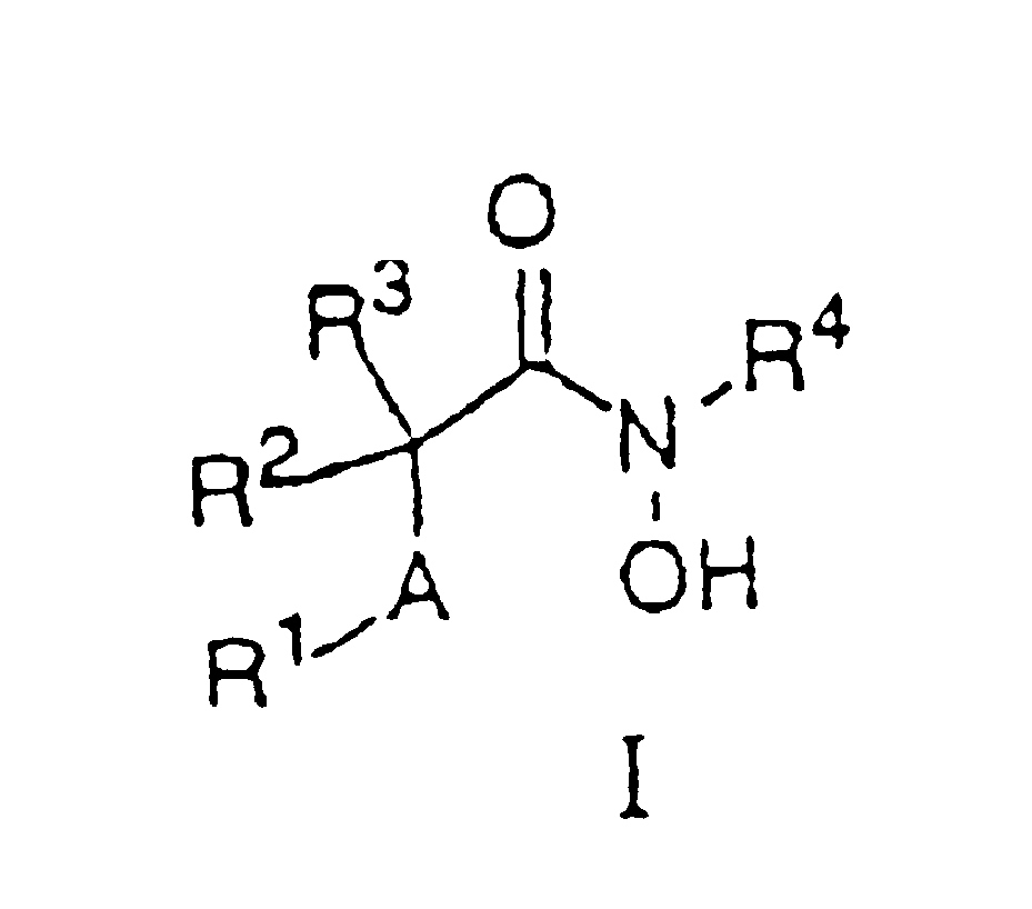 N-hydroxy-2-(alkyl, aryl or heteroaryl sulfanyl, sulfinyl or sulfonyl-3-substituted-alkyl, aryl or heteroarylamides) as matrix metallo protein inhibitors