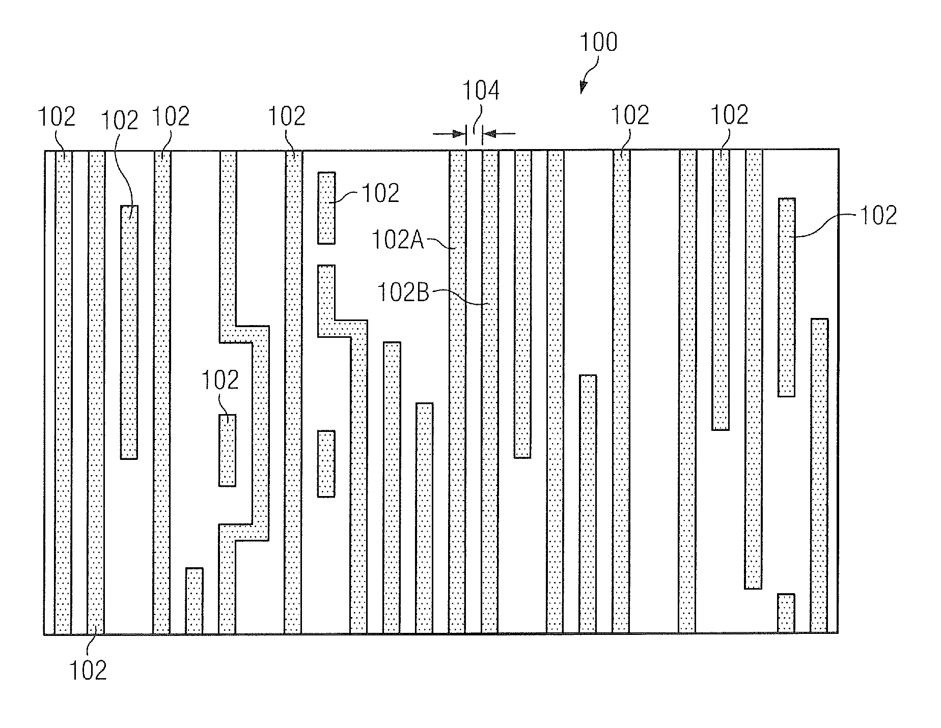 Partitioning features of a single IC layer onto multiple photolithographic masks