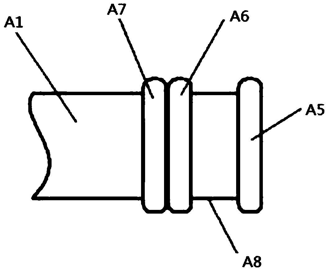 Rotating disc device of track and method thereof