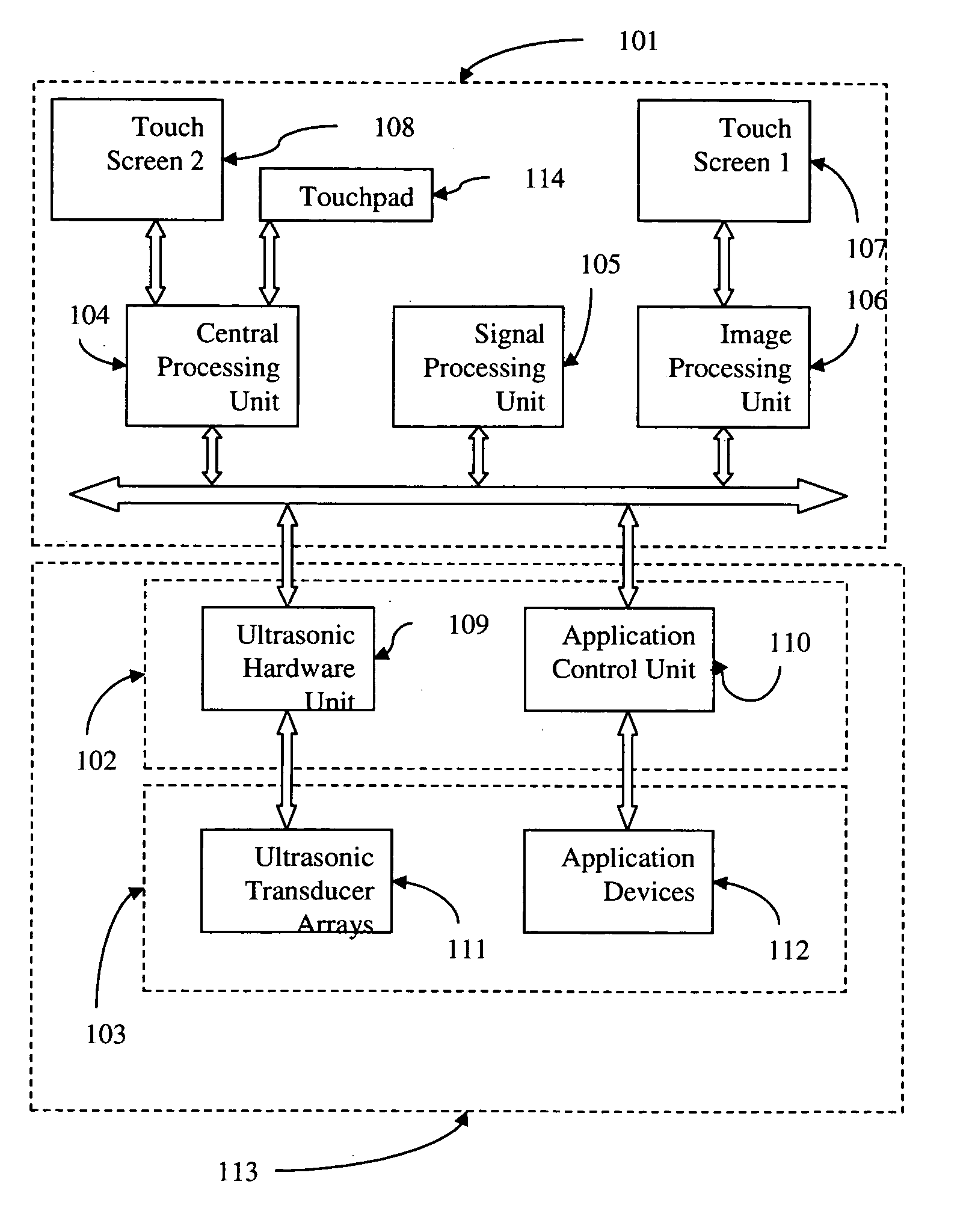 Ultrasound guiding system and method for vascular access and operation mode