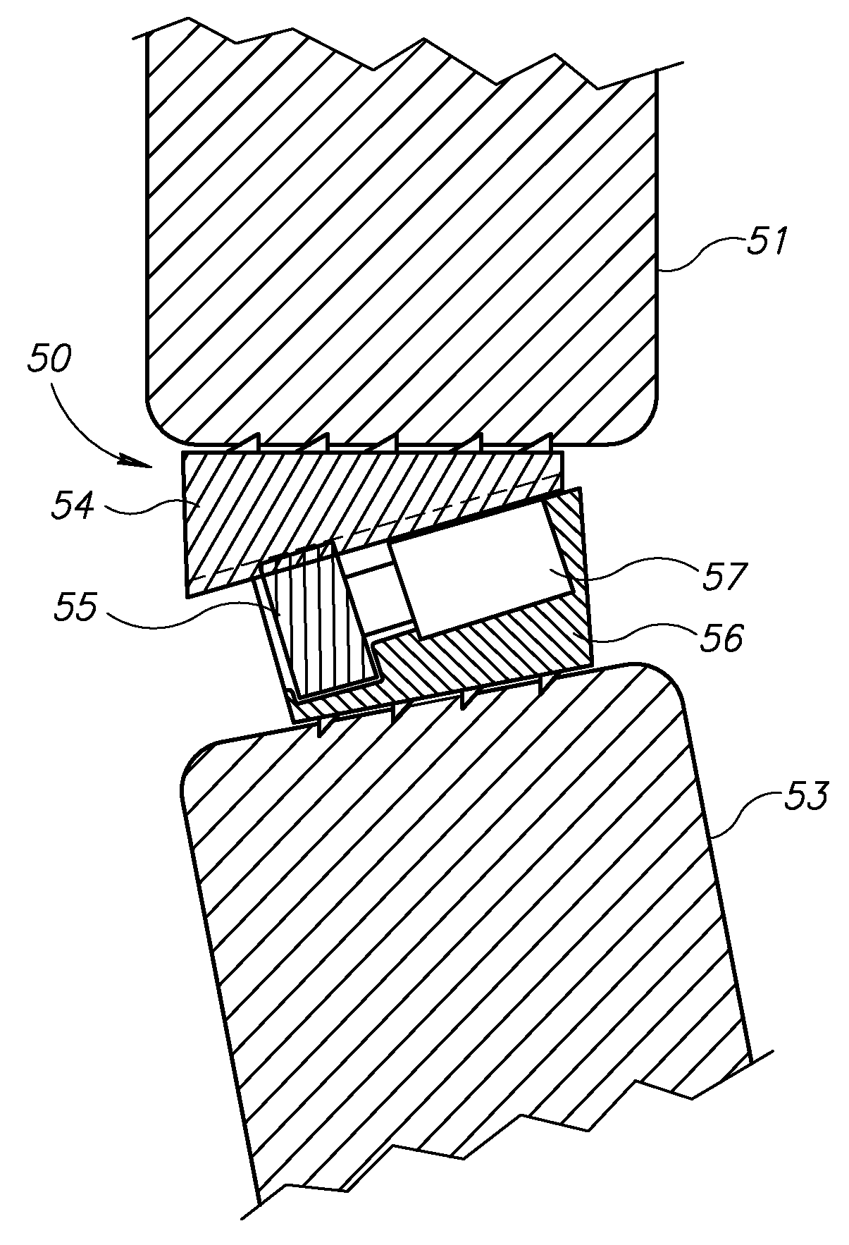 Spinal implant having a post-operative adjustable dimension