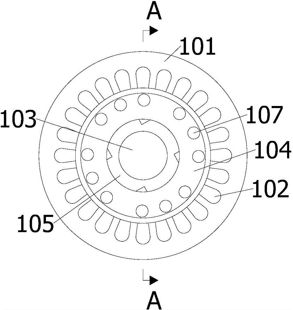 Asynchronous starting permanent-magnet synchronous motor and asynchronous motor transformation method