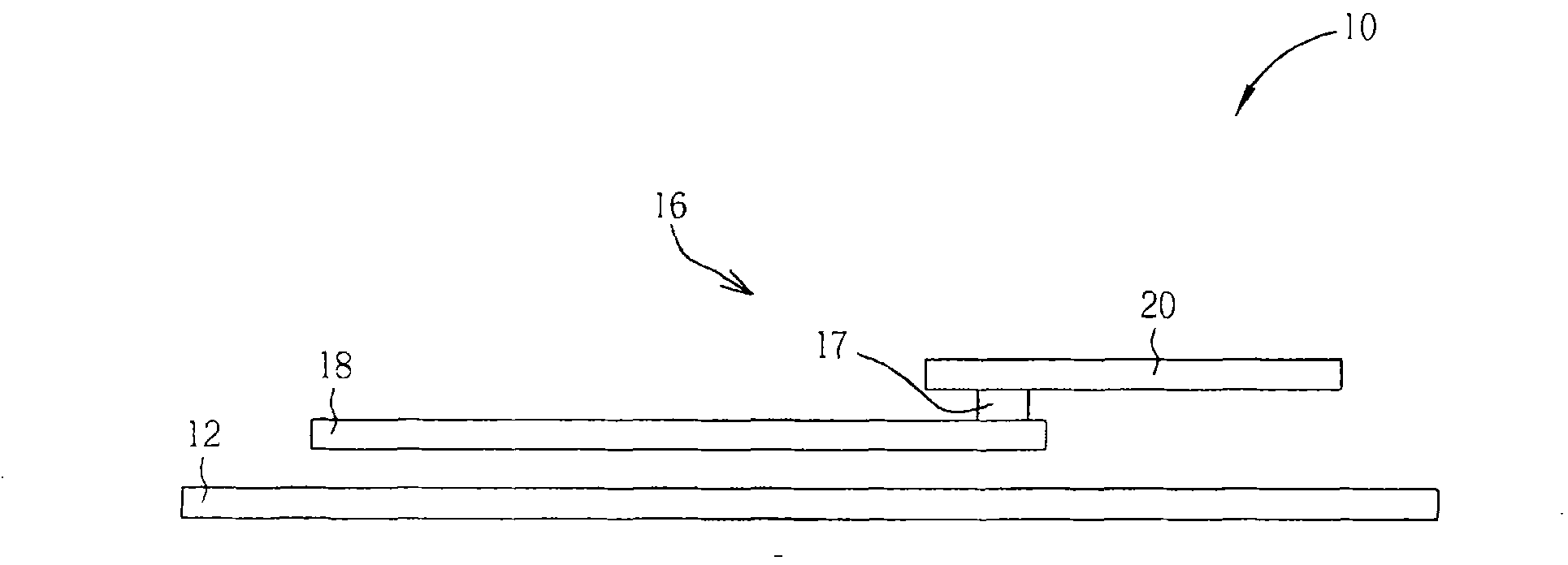 Test construction and test method