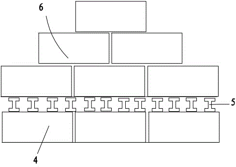 Detecting device and detecting method for pile foundation static load