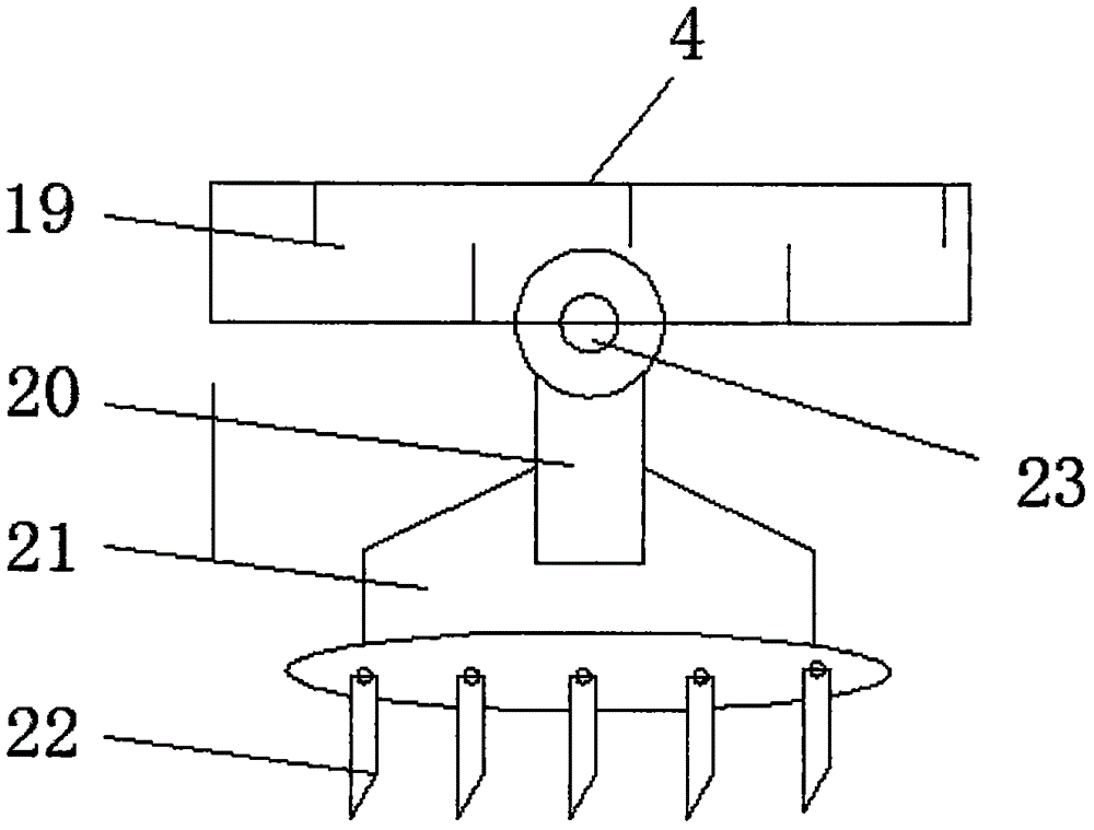 Elevation type welded pipe unloading device