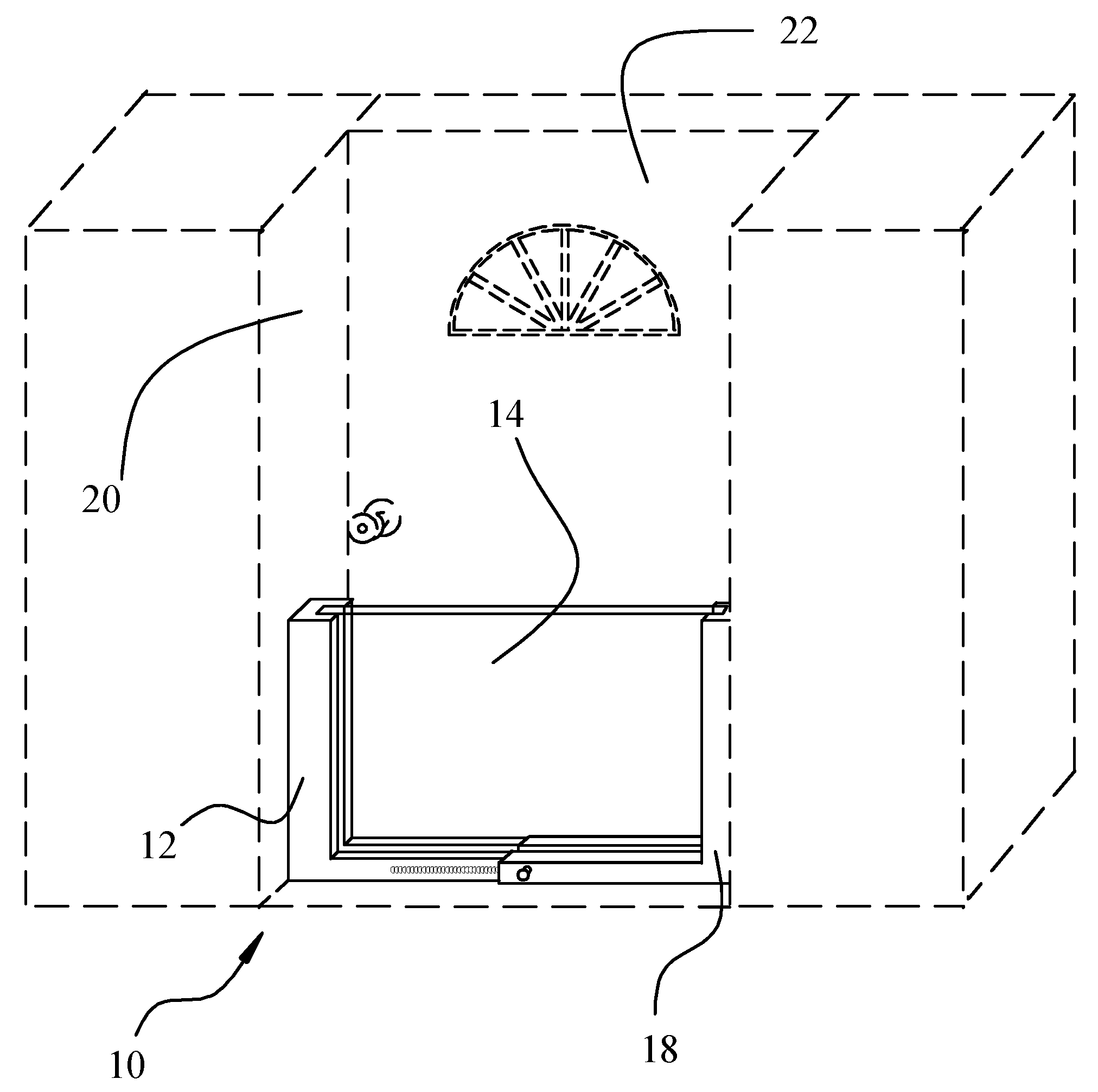 Entranceway barrier apparatus